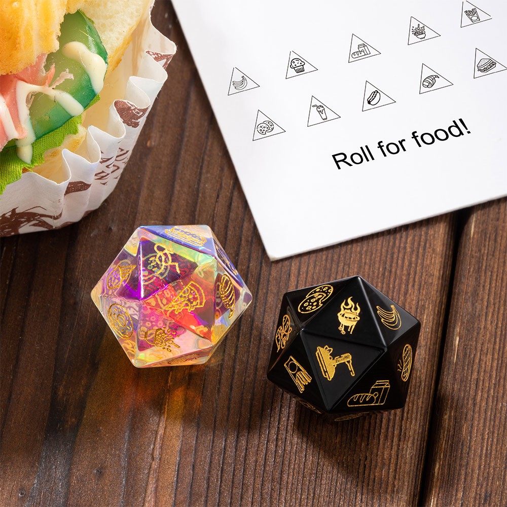 Roll for Food Meal Decision Food Dice (1pcs)
