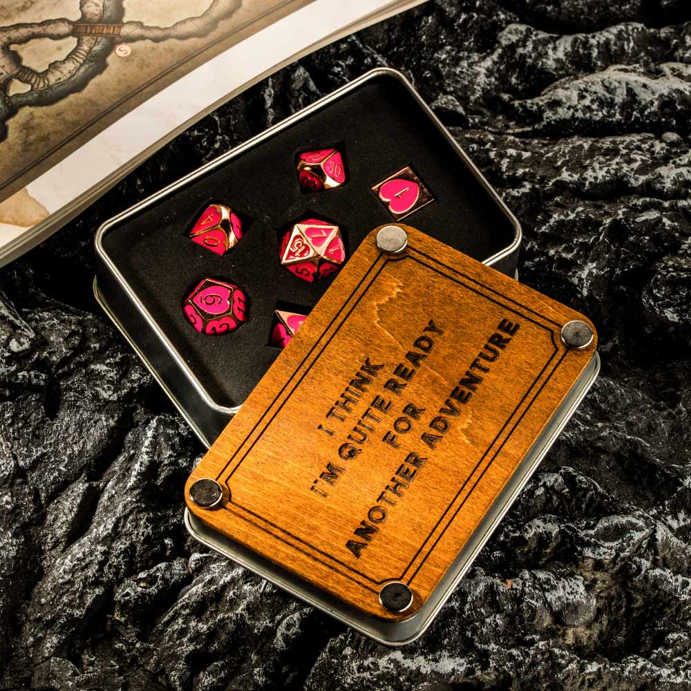 Personalized Metal Dice Box