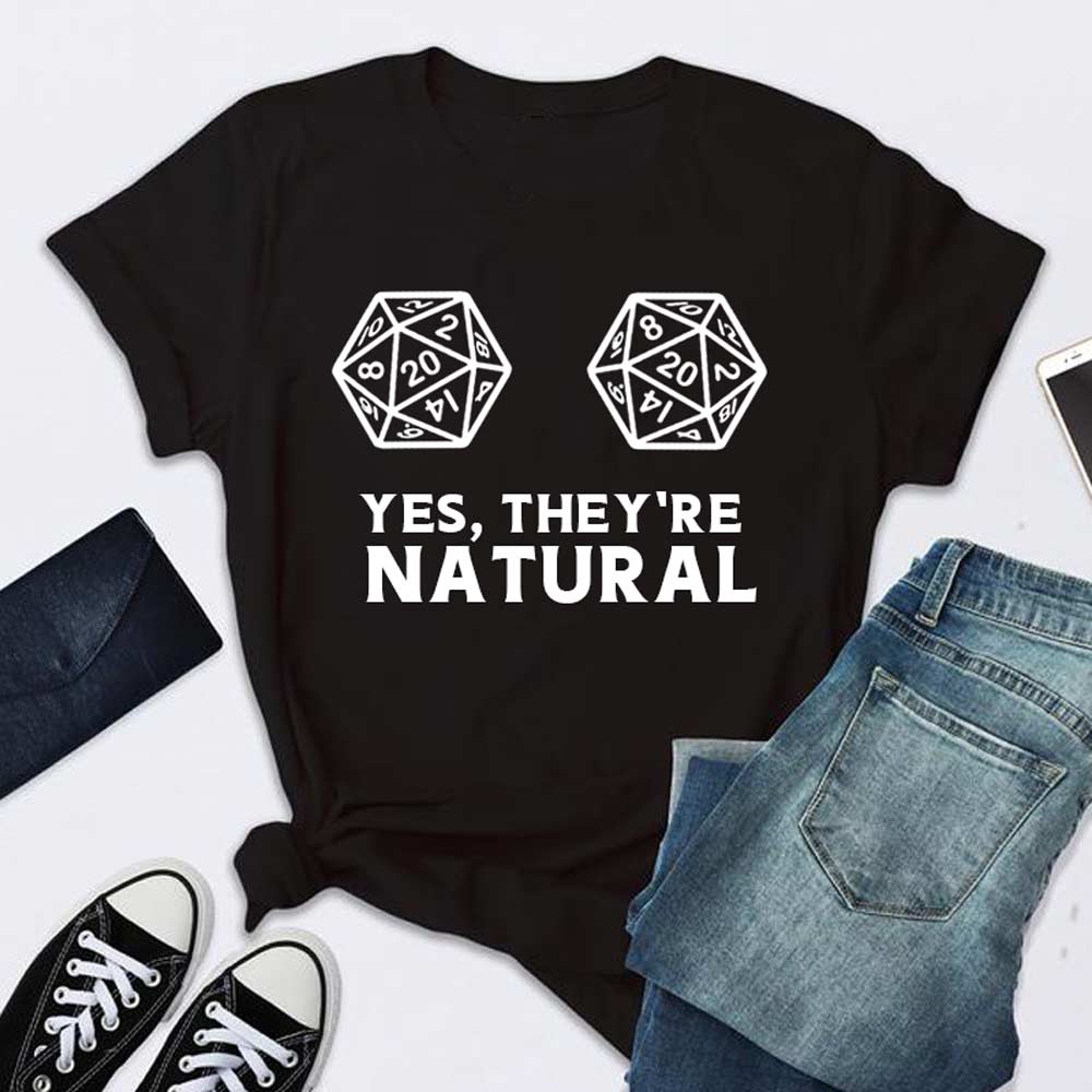 Yes, They're Natural Shirt Funny T-shirt