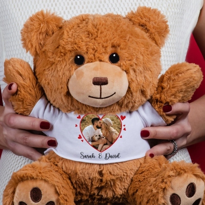 Personalized Photo Teddy Bear: Custom Plush Gift