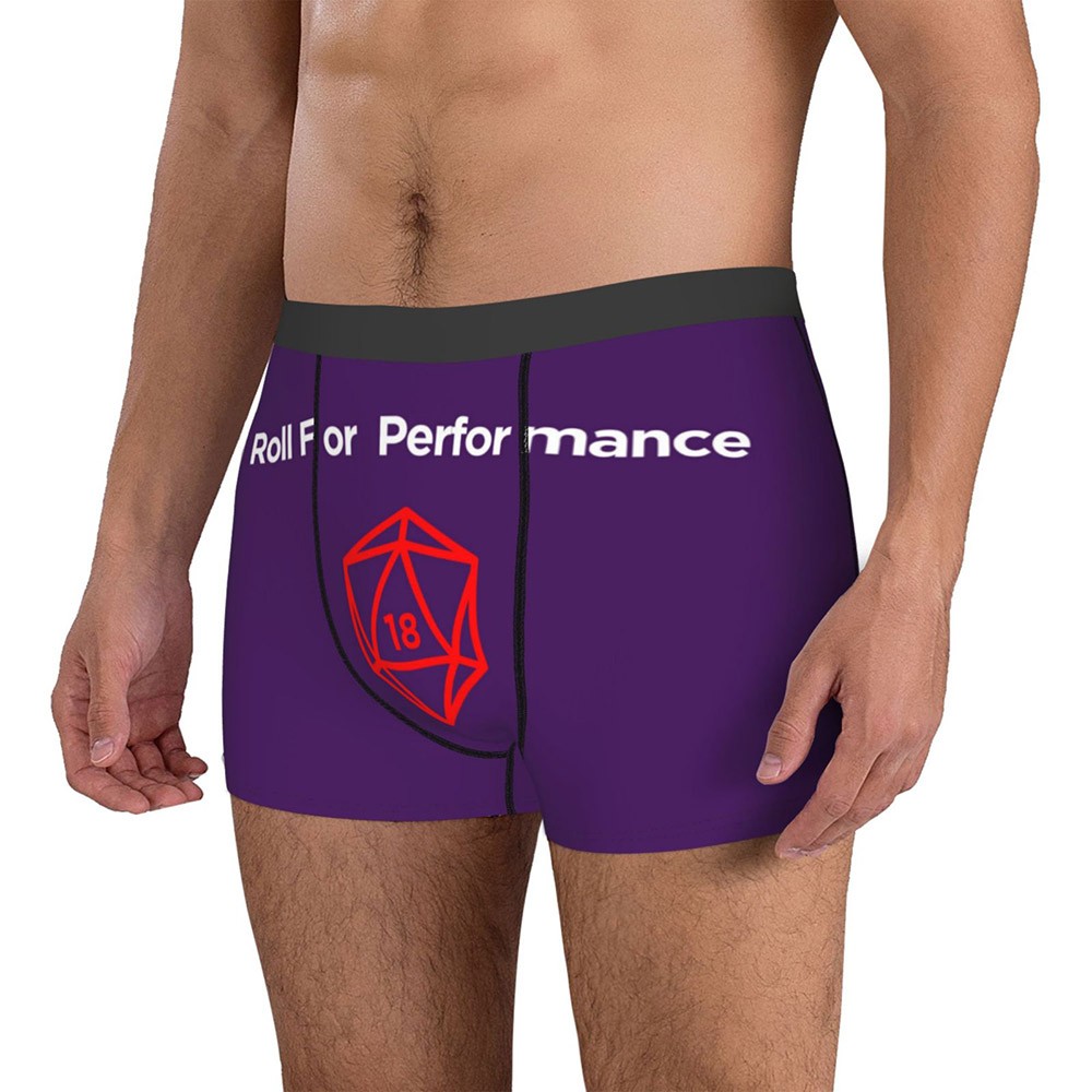 Roll for Performance Funny Man's Underwear Gift for Him