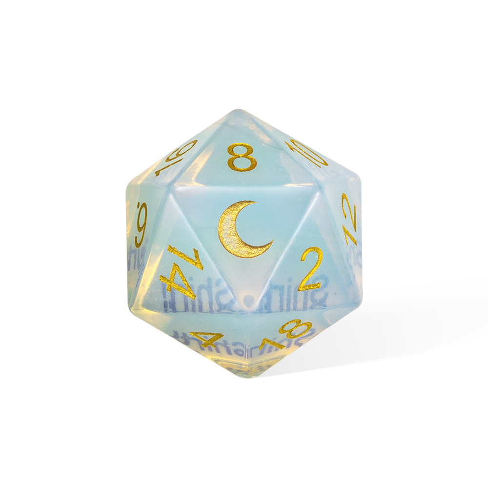 Engraved Image&Text D20 Dice