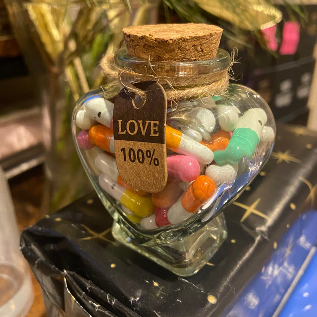 Love Messages in a Jar| Message in a Glass Bottle| DIY I Miss You Letter Pills| Couple Personal Notes| Boyfriend Gift| Girlfriend Present