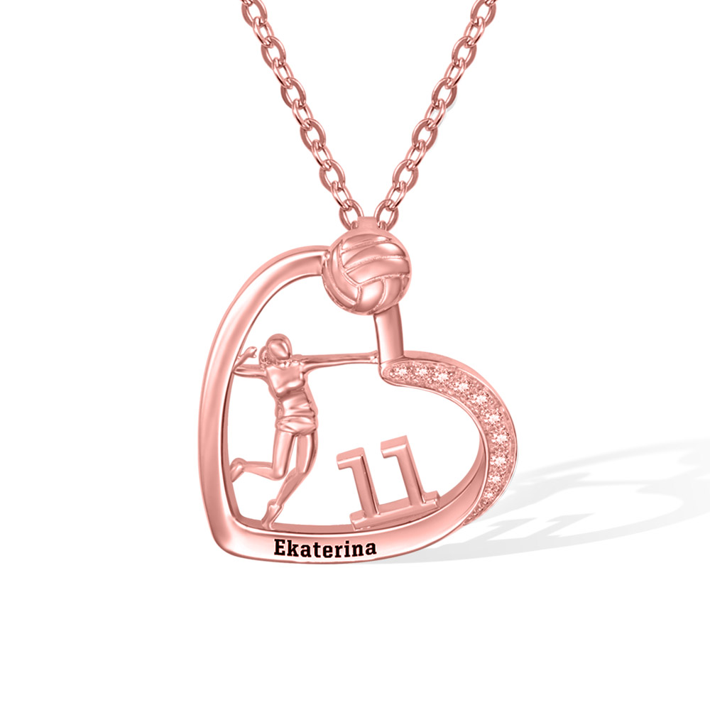 18K Rose Gold Plated Brass