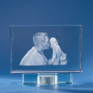 3D Crystal Rectangle Classic Gift