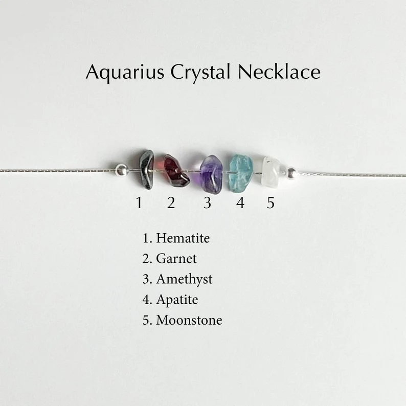 Zodiac Sign Astrology Choker Crystal Jewelry