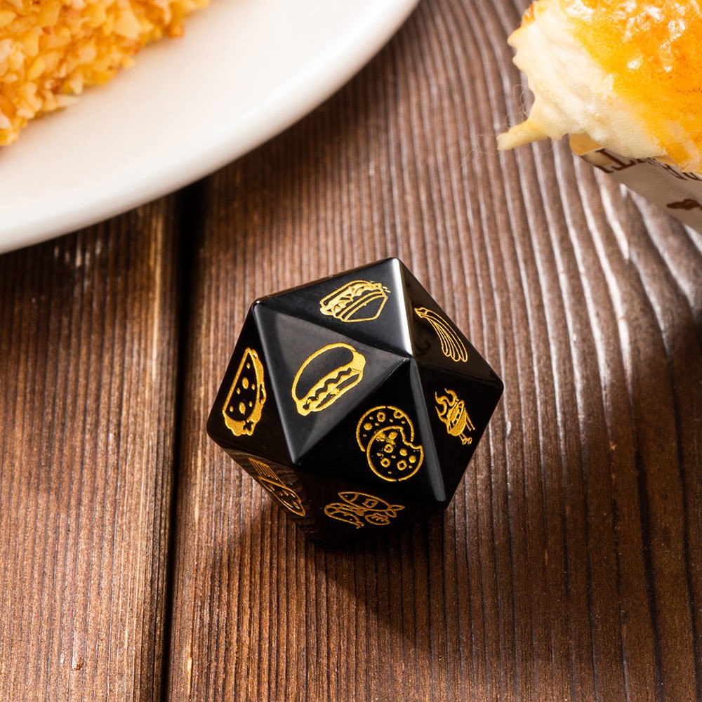 Engraved D20 Dice-Doldols