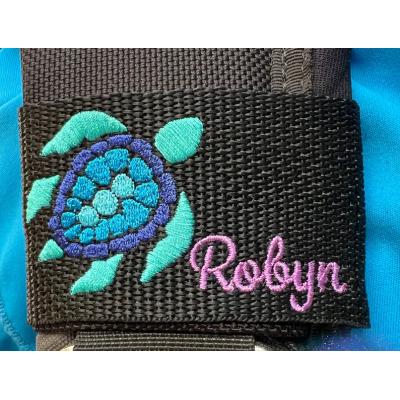 🎁Buy 2 FREE SHIPPING🎁 | Sea Turtle  Personalized Embroidered BCD Tag