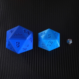 Personalized 3D Print DND Dice Container