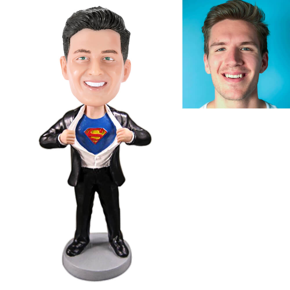 custom superman bobblehead