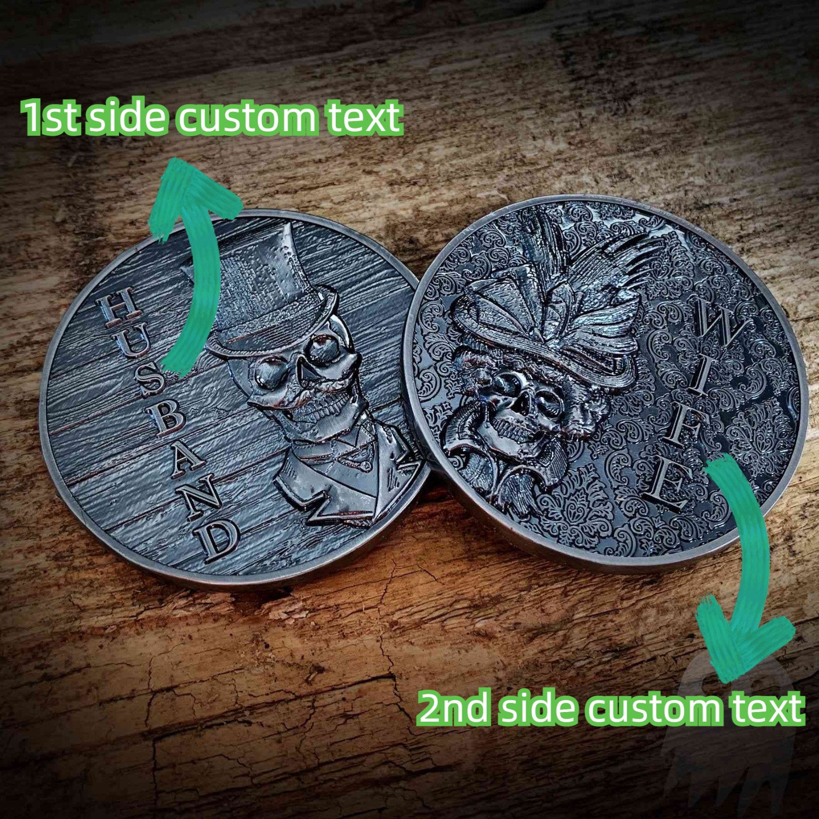 Custom Couple Decision Coin
