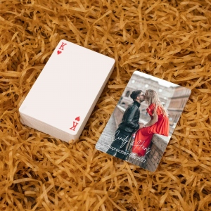 Wedding Guest Book Alternative, Custom Playing Cards, Blank Cards