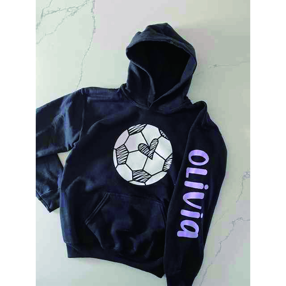 Girls Soccer Hoodie, Personalized Soccer Hoodie, Soccer, Custom