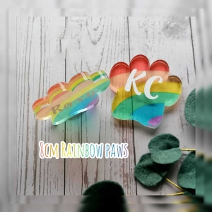 Personalized Large Initial Stackable Ring Gold