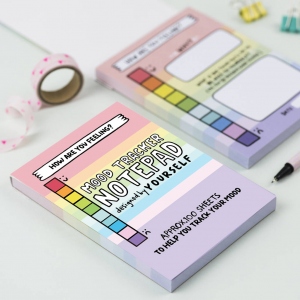 My Mood Rainbow Mood Scale Pin