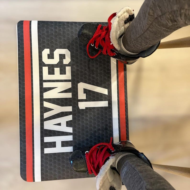 🎁Buy 2 FREE SHIPPING🎁Custom Skate Hockey Mat, Diatomite Hockey Mat, Hockey Player Gift