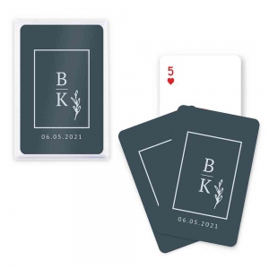 Wedding Guest Book Alternative, Custom Playing Cards, Blank Cards