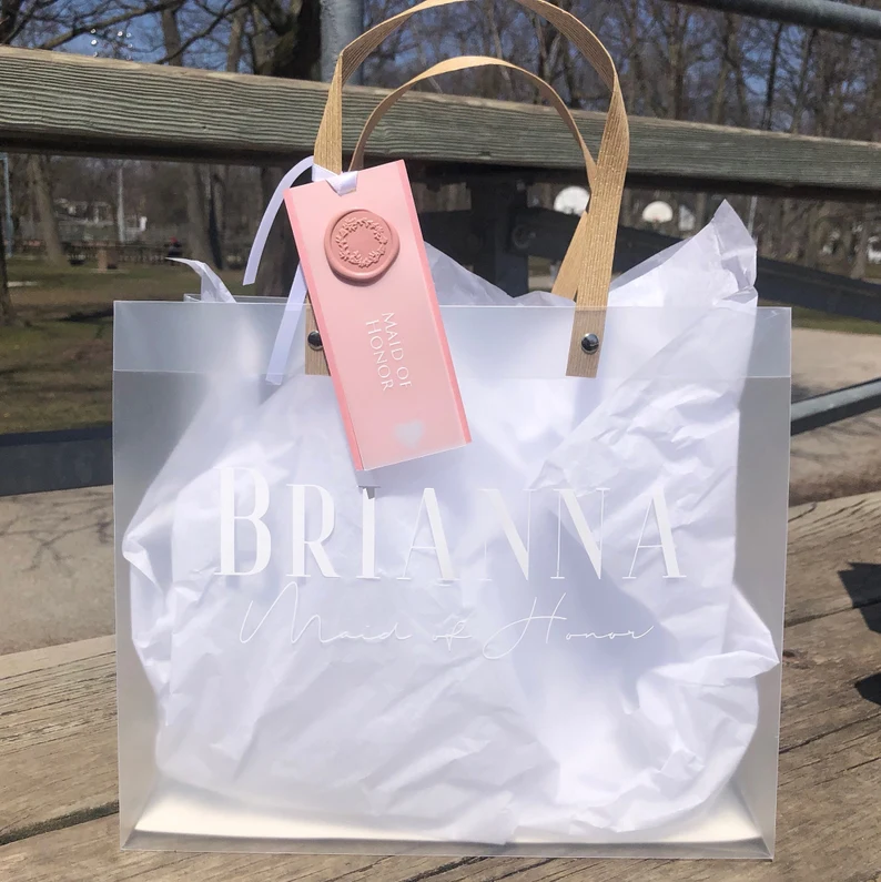 Personalized Bridesmaid Gift Bags, Bridesmaid Proposal Gift Bags