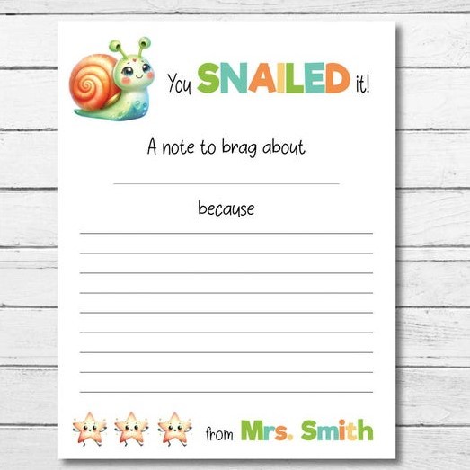 You Snailed it