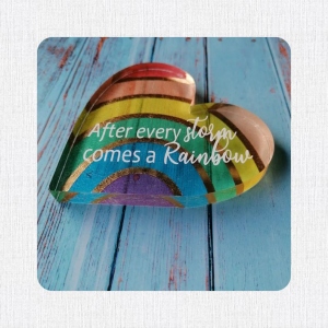 Personalized Large Initial Stackable Ring Gold