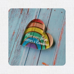 Personalized Large Initial Stackable Ring Gold