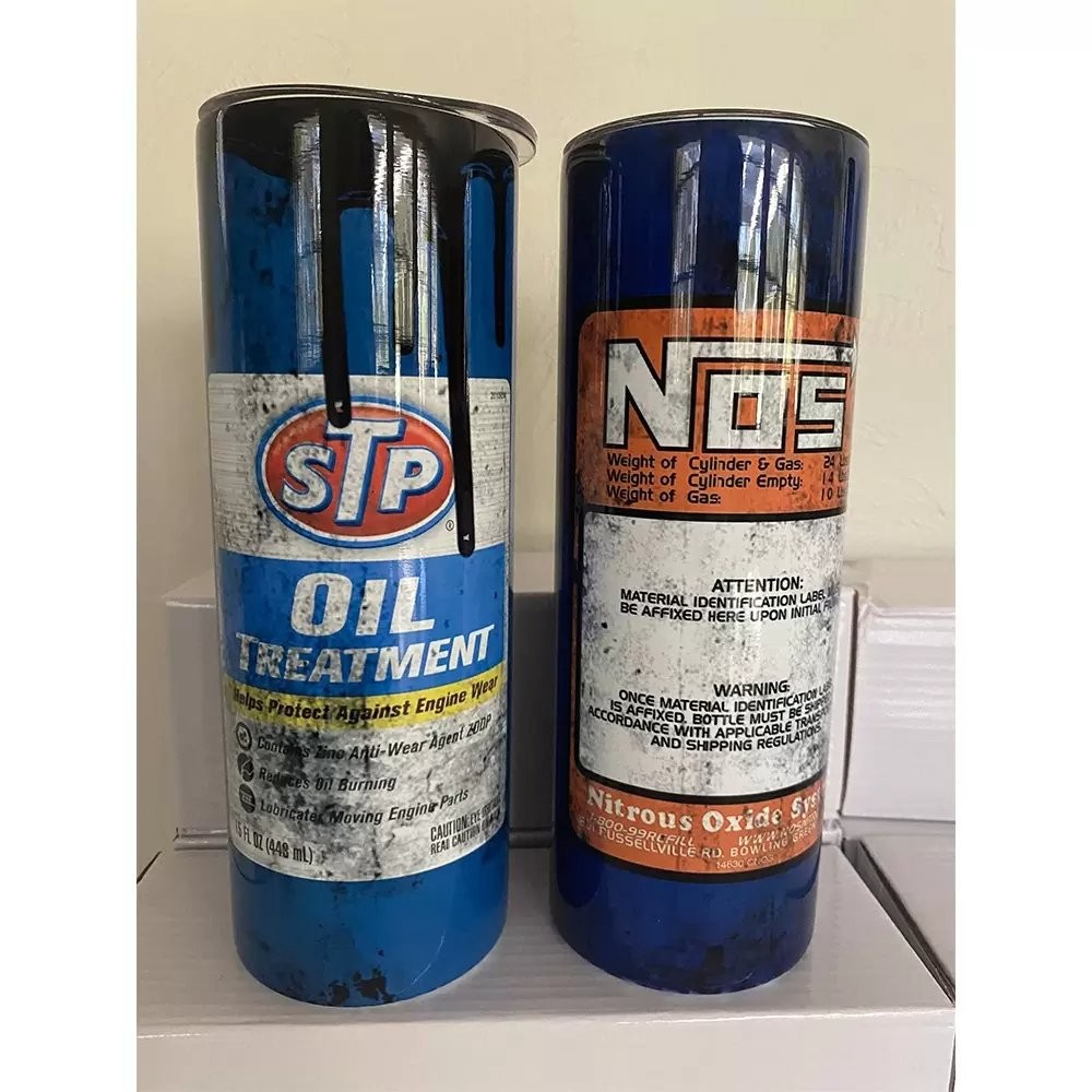 Oil Filter Dirty - Mechanic -Sublimation Designs -Tumbler