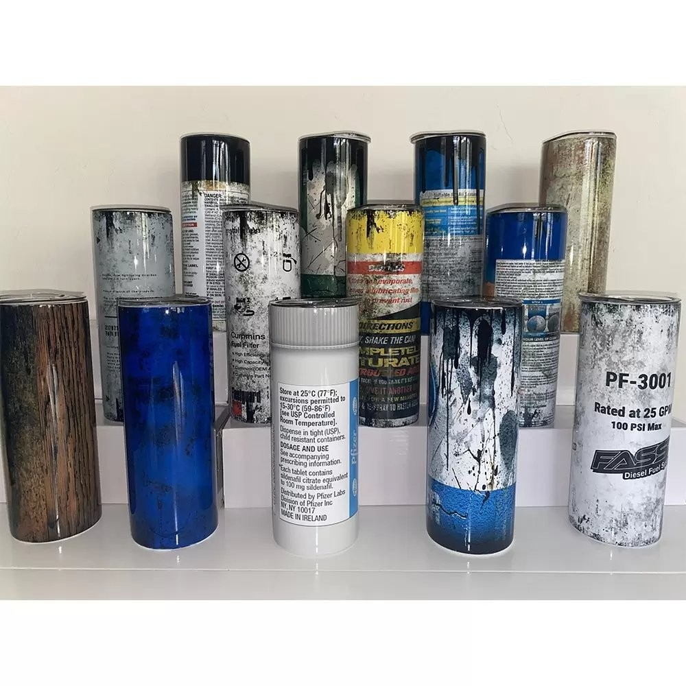 Oil Filter Dirty - Mechanic -Sublimation Designs -Tumbler