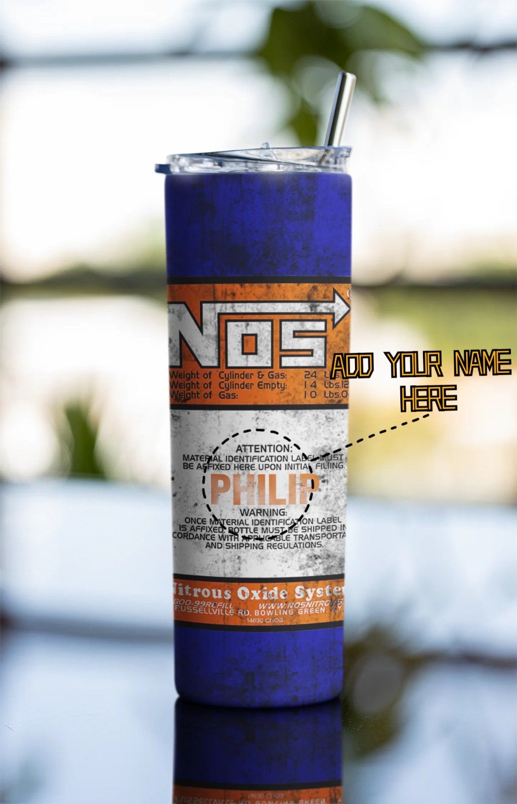 Oil Filter Dirty - Mechanic -Sublimation Designs -Tumbler
