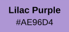 Lilac Purple