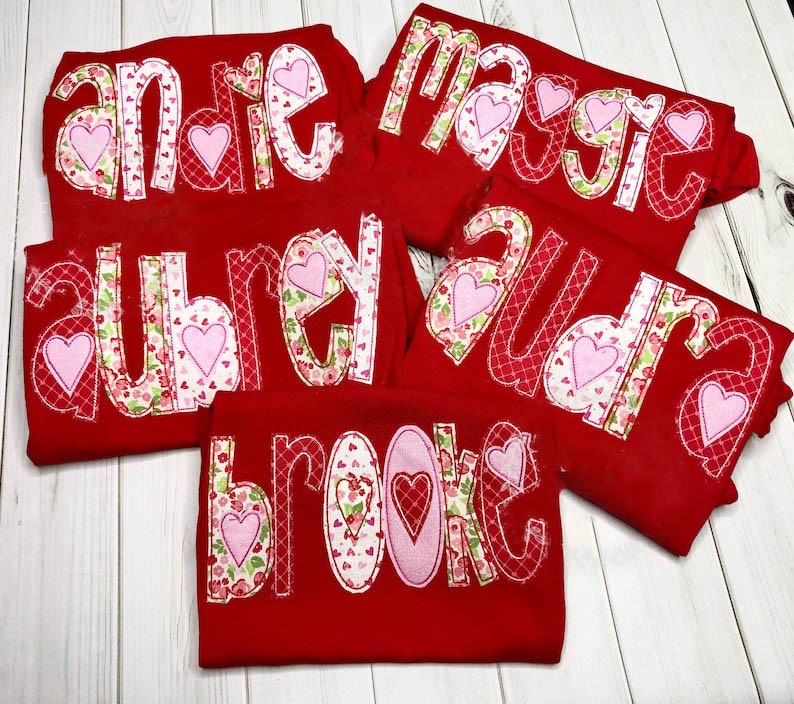 🎁Buy 2 FREE SHIPPING🎁Kids Valentines Day Name Shirt, Valentines Day Name Shirt, Sibling Valentines Shirt, Boy Valentines Shirt, Girl Valentine Shirt