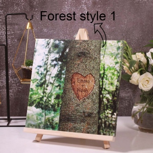 Personalized Forest & Beach Frame