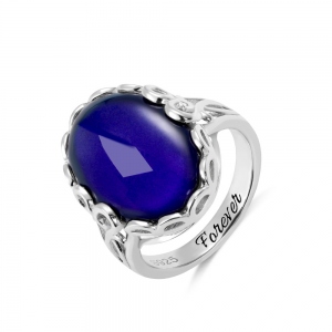 Chaing Color Mood Stone Ring