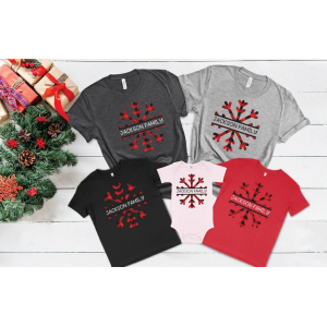 Matching Family Christmas Shirts, Christmas Shirts, Custom Family Shirts, Family Photoshoot Shirts, Personalized Christmas Gift, Christmas Gifts