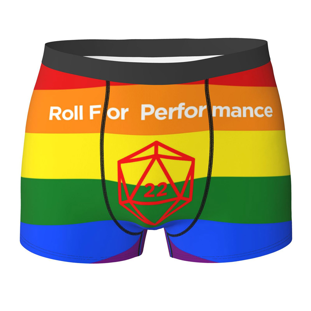 D20 All Natural - Grey on Red Womens Briefs