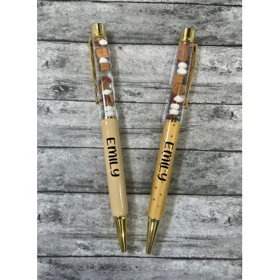 S'mores ballpoint pen, chocolate lover's s'more pen