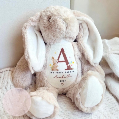 My First Easter Gift, 1st Easter Bunny Toy, Personalised Easter Bunny
