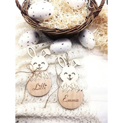 💖Buy More Save More💖Easter basket pendant laser