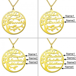 family tree necklace