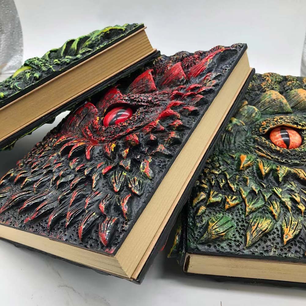 Dragon Notebook The Campaign Journal for DND | The Dragon Eye Embossed Resin Notebook ...