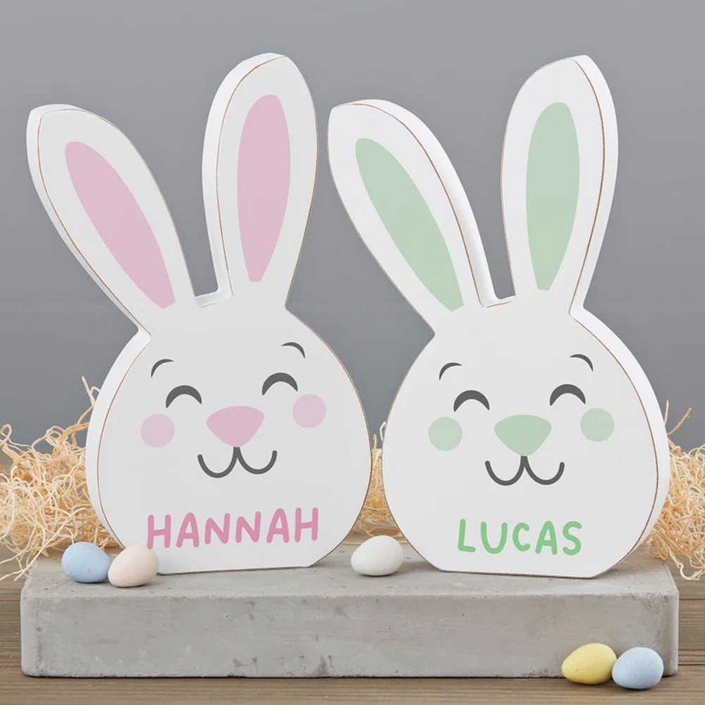 Easter Character Personalized Shelf Decoration, Personalized Easter Gift, Easter Home Decor, Shelf Block, Easter Decor