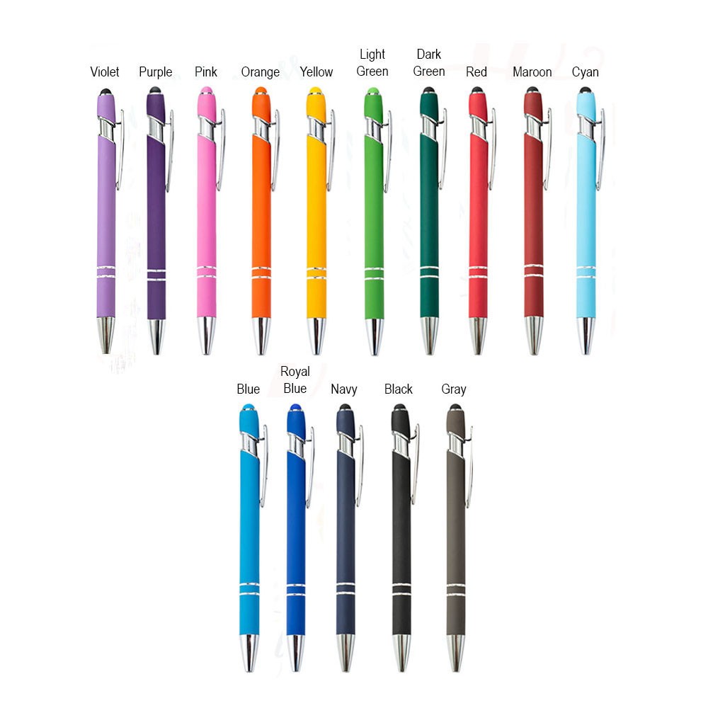 Personalized Laser Engraved Soft Touch Pens, Graduation 2023 Pens ...