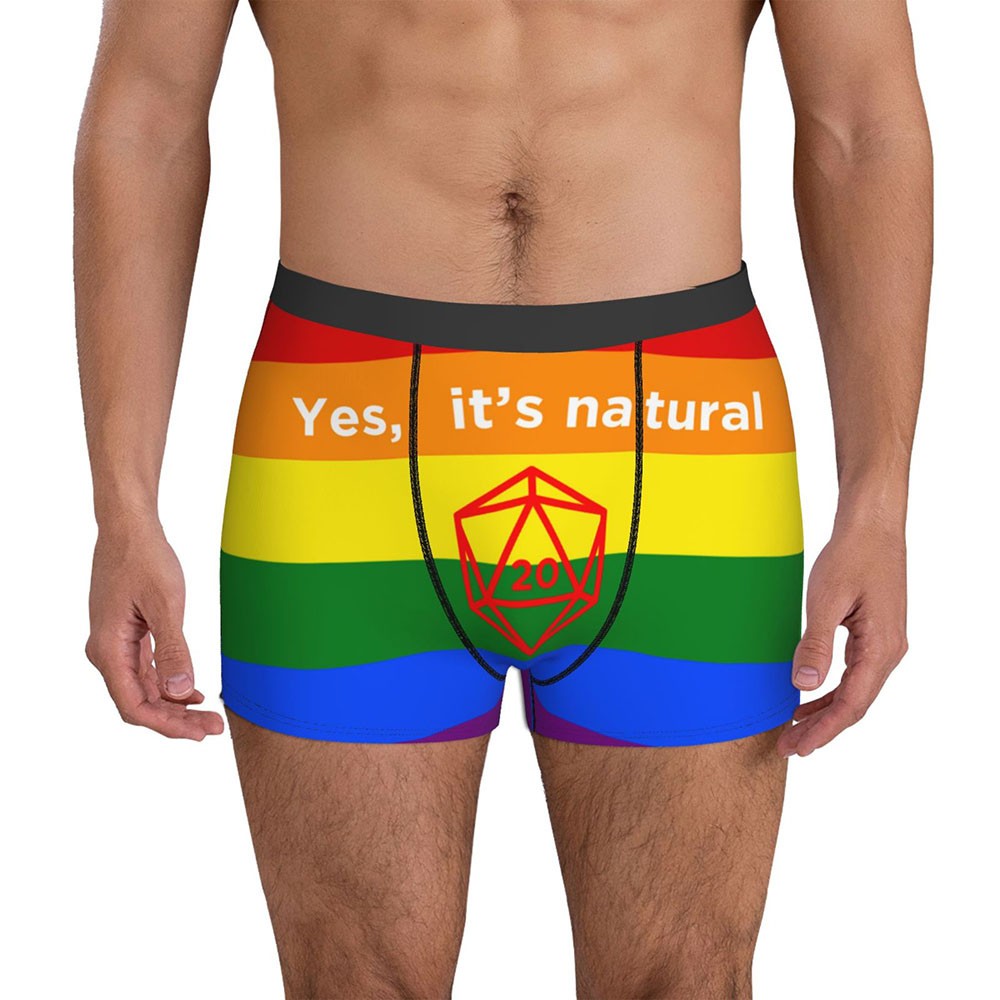 Yes, It's Natural Funny Man's Underwear