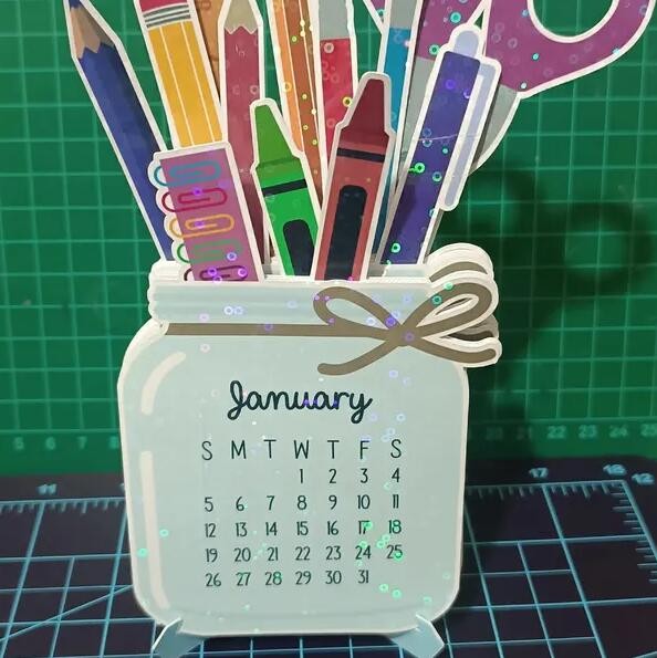 Mini desk calendars are perfect for decorating your desk and letting you know the month at a glance.