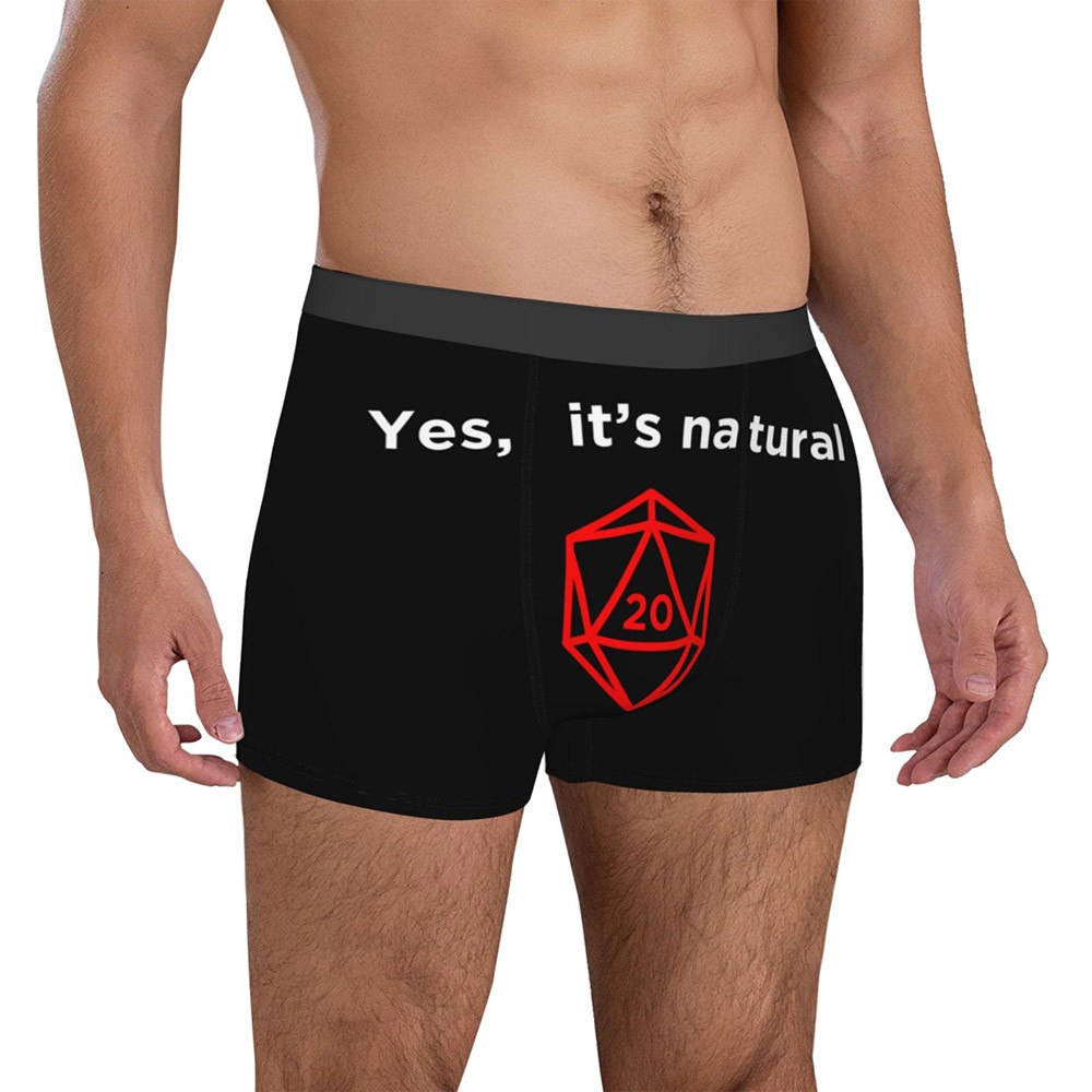 Yes, It's Natural Funny Man's Underwear