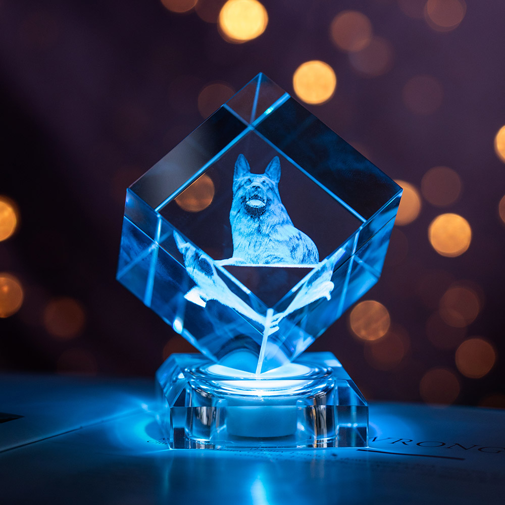 3D Engraved Photo Crystal Gift New Baby Custom Photo Crystal | Newborn Baby Photo | Personalized Baby Shower Gift | Everlasting Beauty Gift For Mother's Day