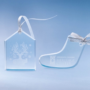 2D Photo Crystal Ornaments