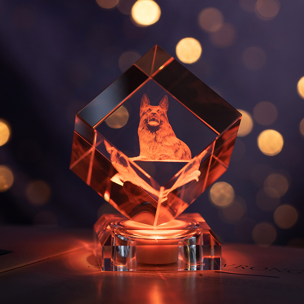 3D Engraved Photo Crystal Gift New Baby Custom Photo Crystal | Newborn Baby Photo | Personalized Baby Shower Gift | Everlasting Beauty Gift For Mother's Day