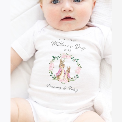 First Mother's Day Gift, Mother's Day Baby Outfit, Mother's Day Babygrow, Mother's Day Baby Gift