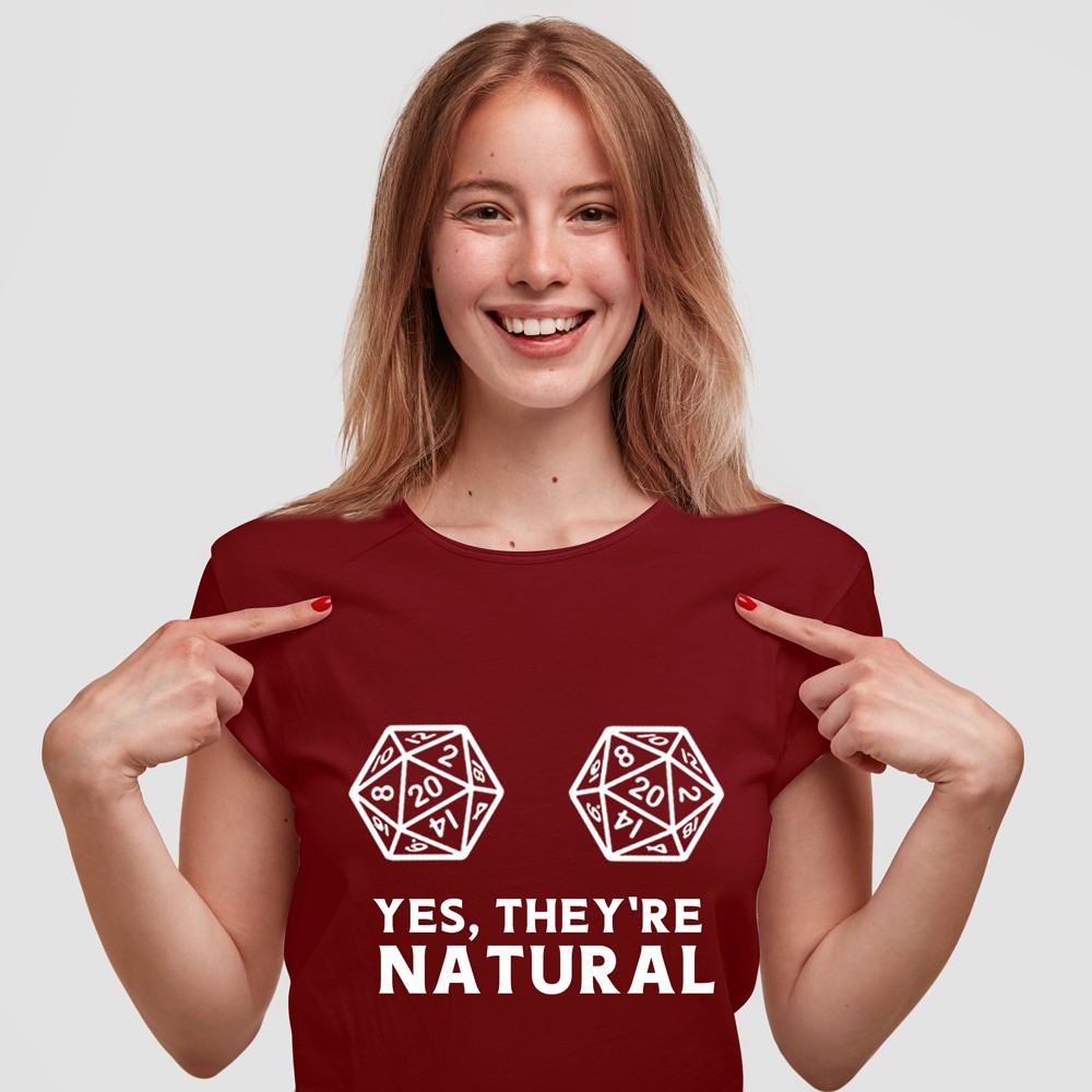 Yes, They're Natural Shirt Funny T-shirt