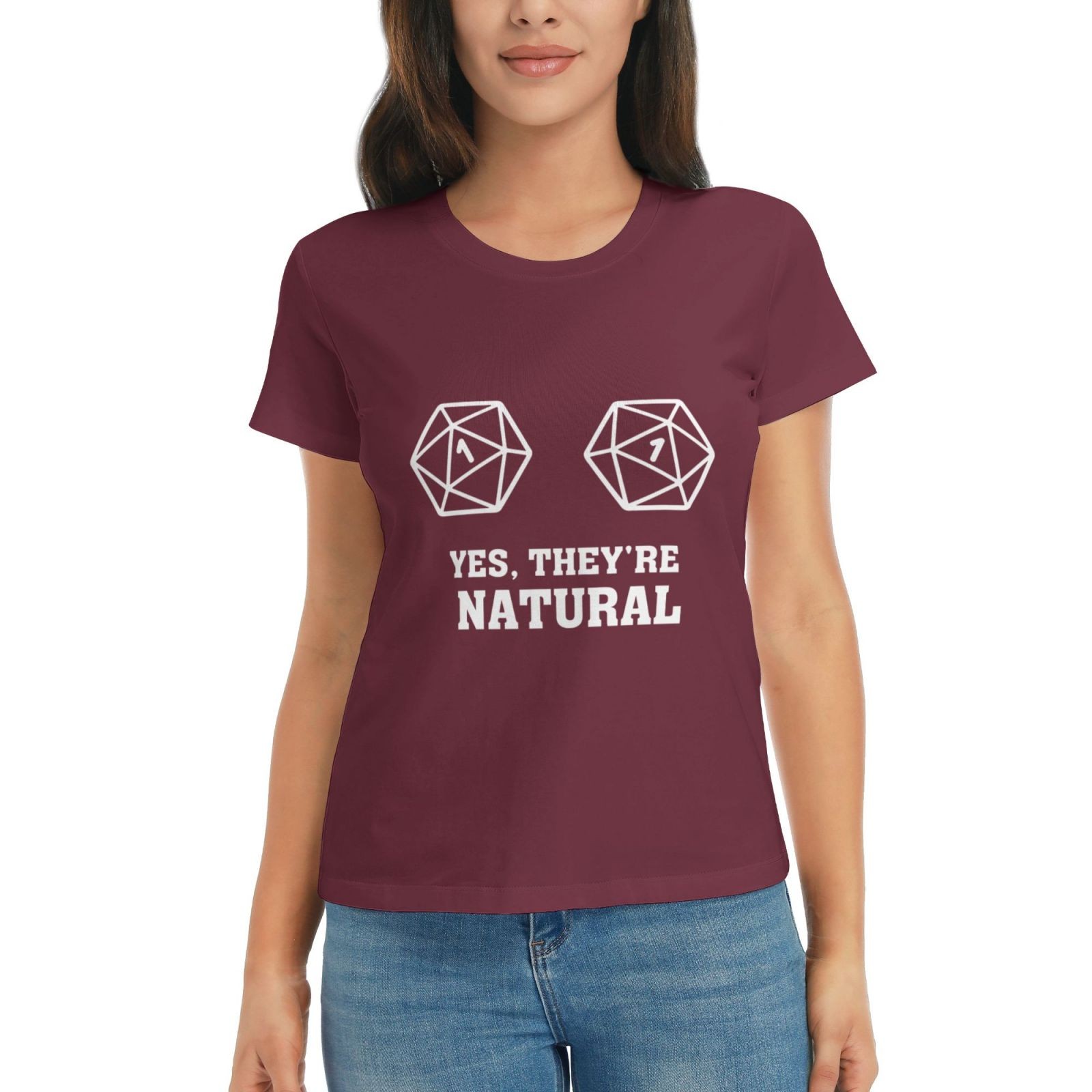 Funny Nat1 T-Shirt - YES, THEY'RE NATURAL